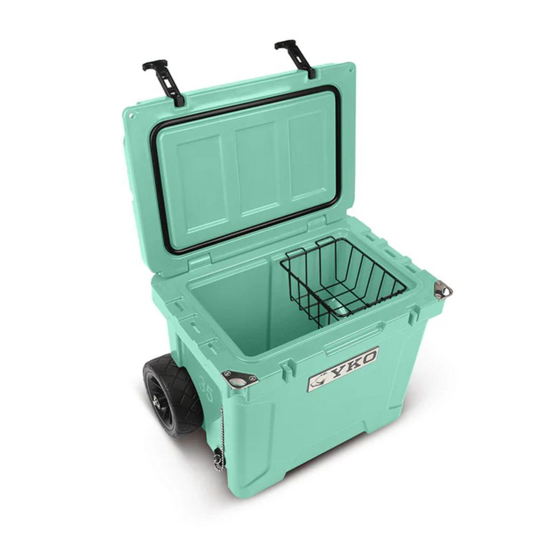 Yukon Outfitters 35qt Party Wagon Wheeled Cooler - Seafoam